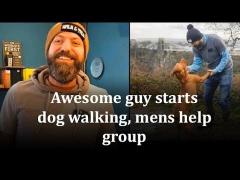Dog Lover Rob Osman cures himself and helps others in a rough spot in life. Great guy helping men!