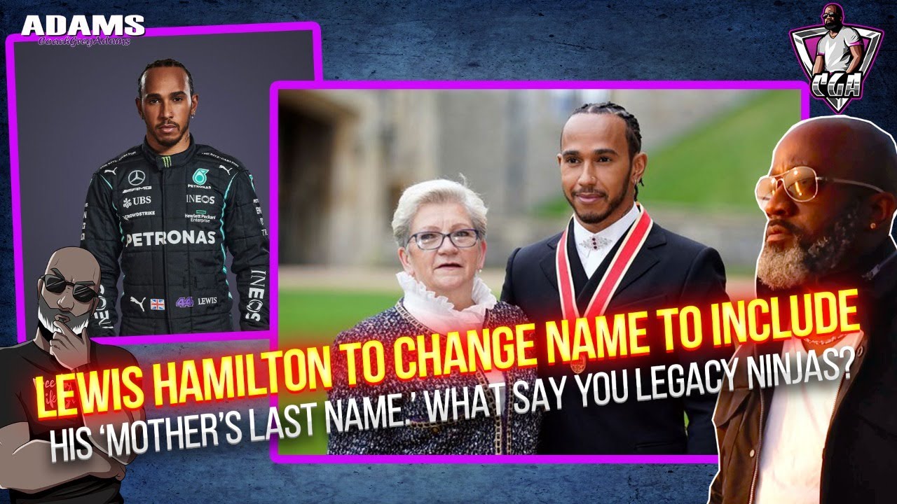 Racer LEWIS HAMILTON To Change His Name To Include His MOTHER'S LEGACY: This Will TREND